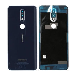 Nokia 7.1 - Akkumulátor Fedőlap (Gloss Midnight Blue) - 20CTLLW0004 Genuine Service Pack
