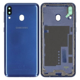 Samsung Galaxy M20 M205F - Akkumulátor Fedőlap (Ocean Blue) - GH82-18932B Genuine Service Pack