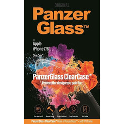 PanzerGlass - Tok ClearCase - iPhone 7, 8, SE 2020 és SE 2022, transparent