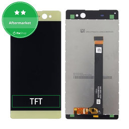 Sony Xperia XA Ultra F3211 - LCD Kijelző + Érintőüveg (Gold) TFT