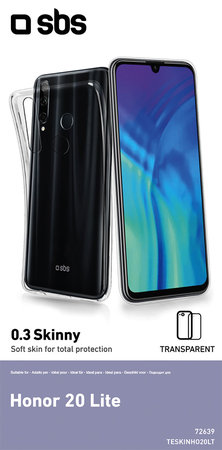 SBS - Ügy Skinny - Honor 20 Lite, transparent