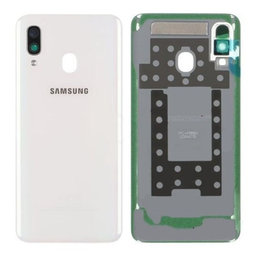 Samsung Galaxy A40 A405F - Akkumulátor Fedőlap (White) - GH82-19406B Genuine Service Pack