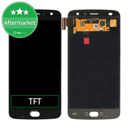 Motorola Moto Z2 Play XT1710-09 - LCD Kijelző + Érintőüveg (Black) TFT