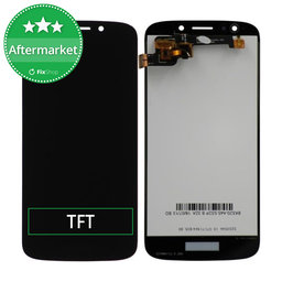 Motorola Moto E5 Play - LCD Kijelző + Érintőüveg (Black) TFT