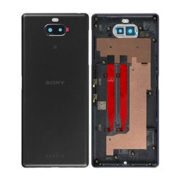 Sony Xperia 10 - Akkumulátor Fedőlap (Black) - 78PD0300010 Genuine Service Pack