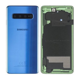 Samsung Galaxy S10 G973F - Akkumulátor Fedőlap (Prism Blue) - GH82-18378C Genuine Service Pack