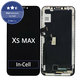 Kijelző In-Cell iPhone XS Max, Érintőüveg kerettel, FixPremium