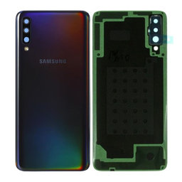 Samsung Galaxy A70 A705F - Akkumulátor Fedőlap (Black) - GH82-19796A, GH82-19467A Genuine Service Pack