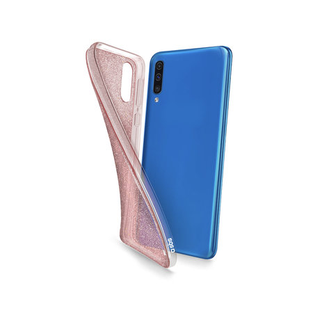 SBS - Tok Glitter - Samsung Galaxy A50, rózsaszín
