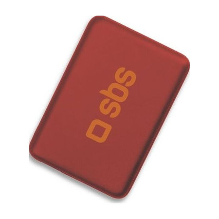 SBS - PowerBank 4000 mAh - USB, Micro-USB, piros