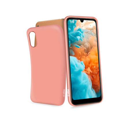 SBS - Huawei Y6 2019 / Y6 Pro 2019 gumi tok, rózsaszín