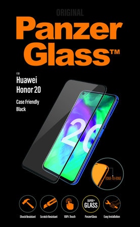 PanzerGlass - Edzett Üveg Case Friendly - Honor 20, black