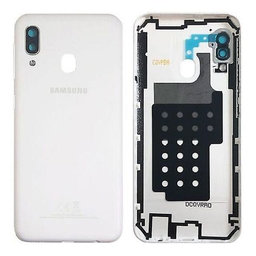 Samsung Galaxy A20e A202F - Akkumulátor Fedőlap (White) - GH82-20125B Genuine Service Pack