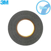 3M - Kétoldalú Ragasztó Szalag - 1mm x 50m (Fekete)