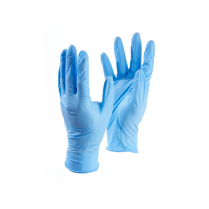 ESD nitrilgumi kesztyű (1 csomag - 100db) - L méret