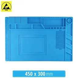 ESD antisztatikus hőálló szilikon alátét - 45 x 30cm