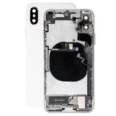 Apple iPhone XS - Hátsó Ház Apró Alkatrészekkel (Silver)
