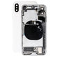 Apple iPhone XS - Hátsó Ház Apró Alkatrészekkel (Silver)