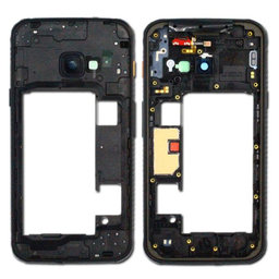 Samsung Galaxy Xcover 4s G398F - Középső Keret (Black) - GH98-44218A Genuine Service Pack