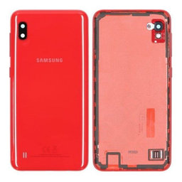 Samsung Galaxy A10 A105F - Akkumulátor Fedőlap (Red) - GH82-20232D Genuine Service Pack