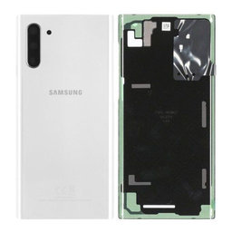 Samsung Galaxy Note 10 - Akkumulátor Fedőlap (Aura White) - GH82-20528B Genuine Service Pack
