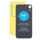 Apple iPhone XR - Hátsó Ház Üveg Nagyobb Kamera Nyílással (Yellow)