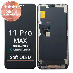 Apple iPhone 11 Pro Max - LCD Kijelző + Érintőüveg + Keret Original Refurbished