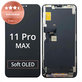 Kijelző iPhone 11 Pro Max, Érintőüveg kerettel, Refurbished