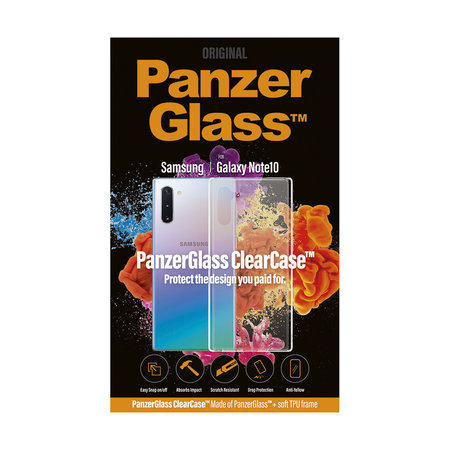 PanzerGlass - Tok ClearCase - Samsung Galaxy Note 10, átlátszó