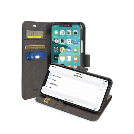 SBS - Tok Wallet Stand - iPhone 11 Pro Max, fekete