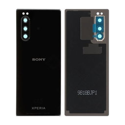 Sony Xperia 5 - Akkumulátor Fedőlap (Black) - 1319-9508 Genuine Service Pack