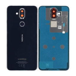 Nokia 8.1 (Nokia X7) - Akkumulátor Fedőlap (Blue) - 20PNXLW0004 Genuine Service Pack
