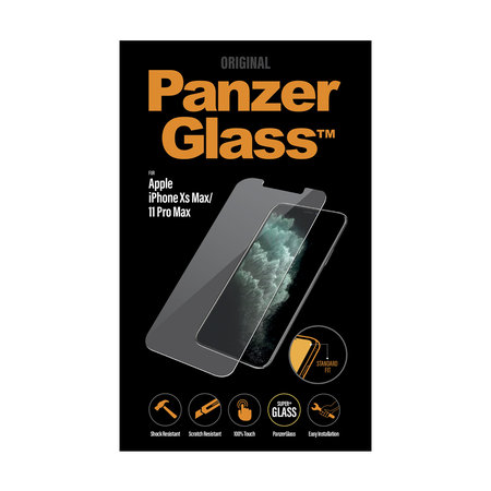 PanzerGlass - Edzett Üveg Standard Fit - iPhone XS Max és 11 Pro Max, átlátszó