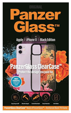 PanzerGlass - Tok ClearCase - iPhone 11, black