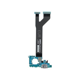 Samsung Galaxy A90 A908F - Töltő Csatlakozó + Flex Kábel - GH96-13007A Genuine Service Pack