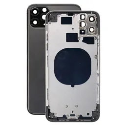 Apple iPhone 11 Pro Max - Hátsó Ház (Space Gray)