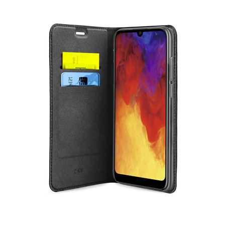 SBS - Book Wallet Lite tok a Huawei Y6 2019 / Y6 Pro 2019 / Honor 8A, fekete