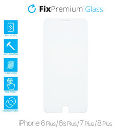 FixPremium Glass - Edzett üveg - iPhone 6 Plus, 6s Plus, 7 Plus és 8 Plus