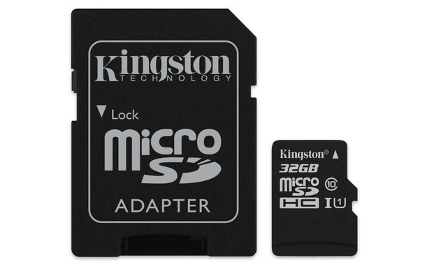 Kingston - MicroSDHC Memóriakártya Canvas Select Plus 32 GB + SD Adapter
