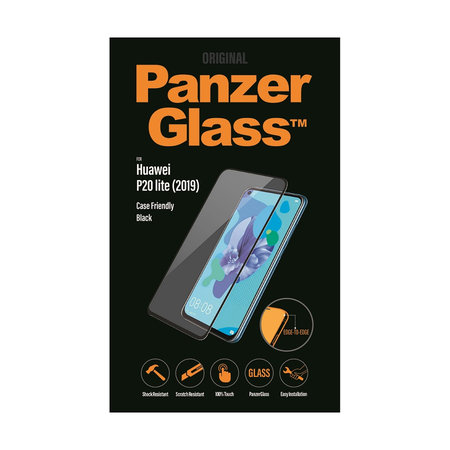 PanzerGlass - Edzett Üveg Case Friendly - Huawei P20 Lite 2019, black