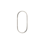 Apple iPhone X - Hatsó Kamera Lencse Keret (Silver)