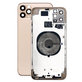 Apple iPhone 11 Pro Max - Hátsó Ház (Gold)