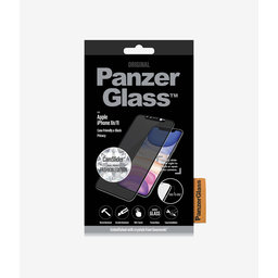 PanzerGlass - Edzett Üveg Privacy Case Friendly CamSlider Swarovski - iPhone XR és 11, black