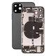 Apple iPhone 11 Pro - Hátsó Ház Apró Alkatrészekkel (Space Gray)