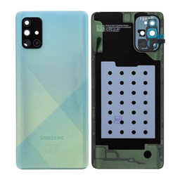 Samsung Galaxy A71 A715F - Akkumulátor Fedőlap (Prism Crush Blue) - GH82-22112C Genuine Service Pack
