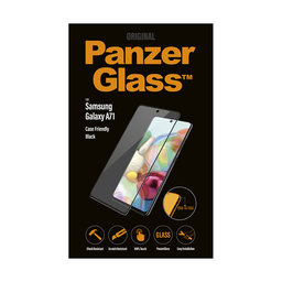 PanzerGlass - Edzett Üveg Case Friendly - Samsung Galaxy A71, fekete