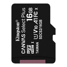 Kingston - MicroSDXC Memóriakártya Canvas Select Plus 128 GB