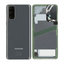 Samsung Galaxy S20 G980F - Akkumulátor Fedőlap (Cosmic Grey) - GH82-22068A, GH82-21576A Genuine Service Pack