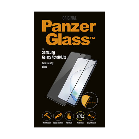 PanzerGlass - Edzett Üveg Case Friendly - Samsung Galaxy Note 10 Lite, black