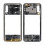 Samsung Galaxy A30s A307F - Középső Keret (Prism Crush Black) - GH98-44765A Genuine Service Pack